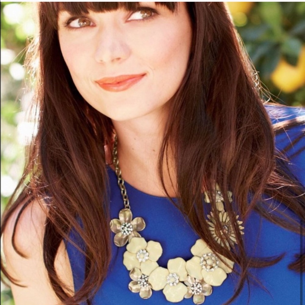 Stella & Dot | Exquisite UltraRare Hand-painted Bloom Statement Necklace - Picture 11 of 13